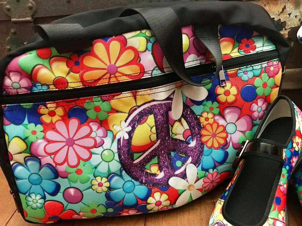 Flower Power - Travel Bag