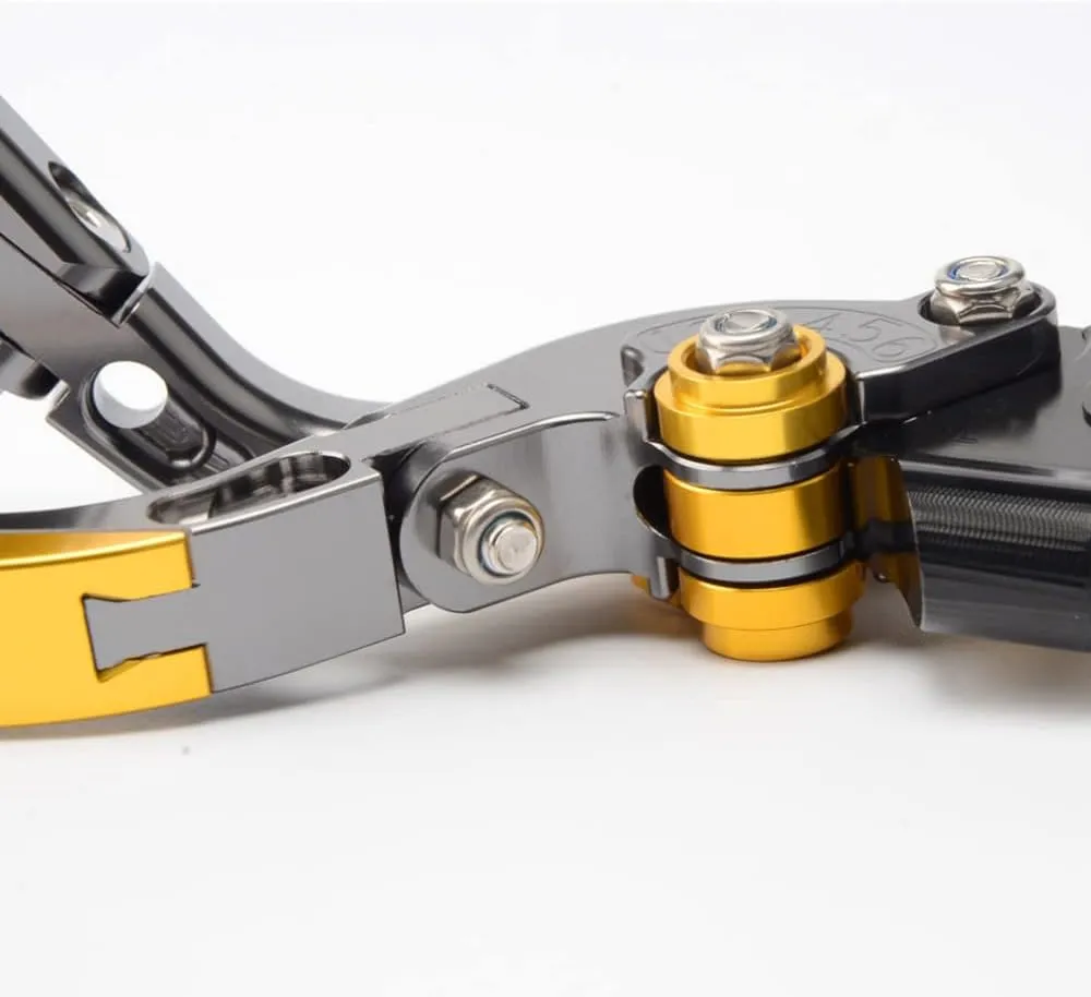 Foldable Retractable Brake Lever Clutch Lever for MV Agusta Superveloce 800 2023-2024, CNC Aluminum Alloy Made (Black)