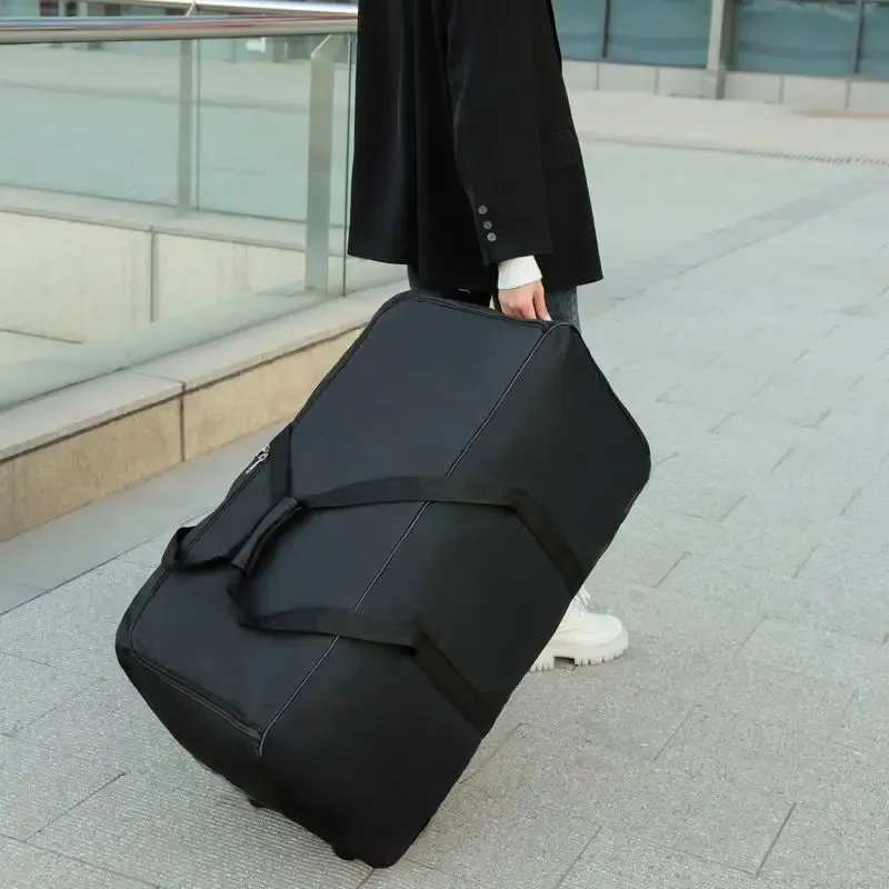 Foldable Wheel Bag – Large Capacity Storage with Wheels, Expandable Trolley Suitcase