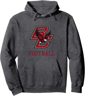 Football Apparel Dark Heather Pullover Hoodie