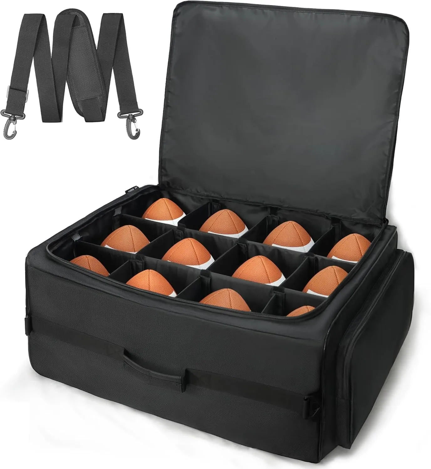 Football Carry Bag, Holds and Organizes 12 Pcs Footballs