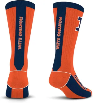 For Bare Feet NCAA MVP Crew Sock Medium
