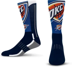 For Bare Feet Unisex Kid's NBA Logo Zoom Mesh Primary Crew Sock Youth