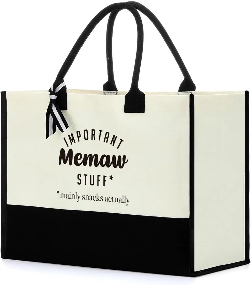 FORBIDDEN PAPER Gifts Tote Bag Important Stuff Tote Gift Gifts Birthday for Shopping Bag Grocery Bag Utility Tote