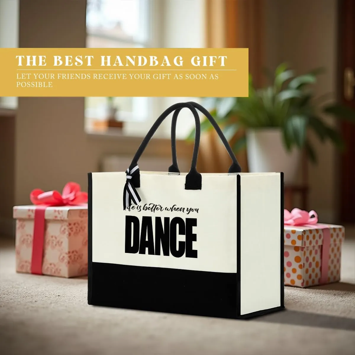 FORBIDDEN PAPER Retirement Gifts for Women Retirement Decorations Travel Gift Lake House Gifts Boat BeachTote Bag