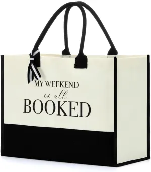 FORBIDDEN PAPER Retirement Gifts for Women Retirement Decorations Travel Gift Lake House Gifts Boat BeachTote Bag