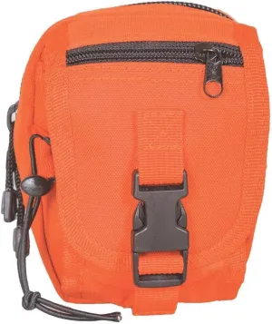 Fox Outdoor Multi-Purpose Accessory Pouch Orange, 6 1/2" x 4 1/2" x 2"