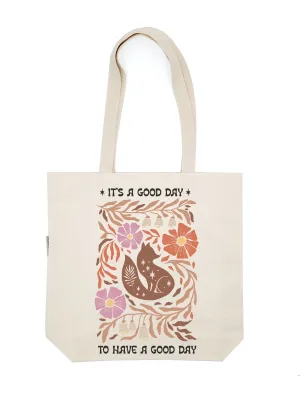 Fox's Glowing Day Tote bag