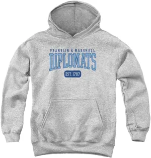Franklin & Marshall College Official Est. Date Youth Kids Boy/Girls Pull-Over Hoodie Sweatshirt
