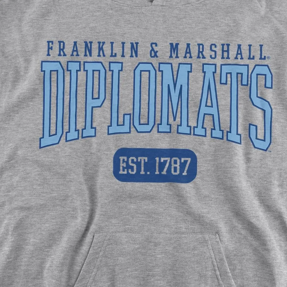 Franklin & Marshall College Official Est. Date Youth Kids Boy/Girls Pull-Over Hoodie Sweatshirt