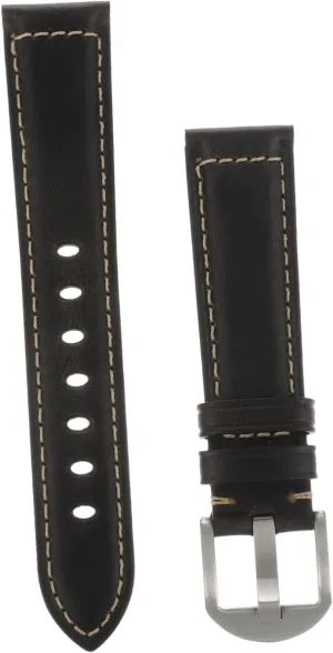 FRCOLOR Vintage Cowhide Leather Band Smooth Strap for Quick Release Design Birthdays Weddings and Special Occasions