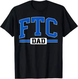 FTC College Dad Father's day Family Vintage for Father T-Shirt