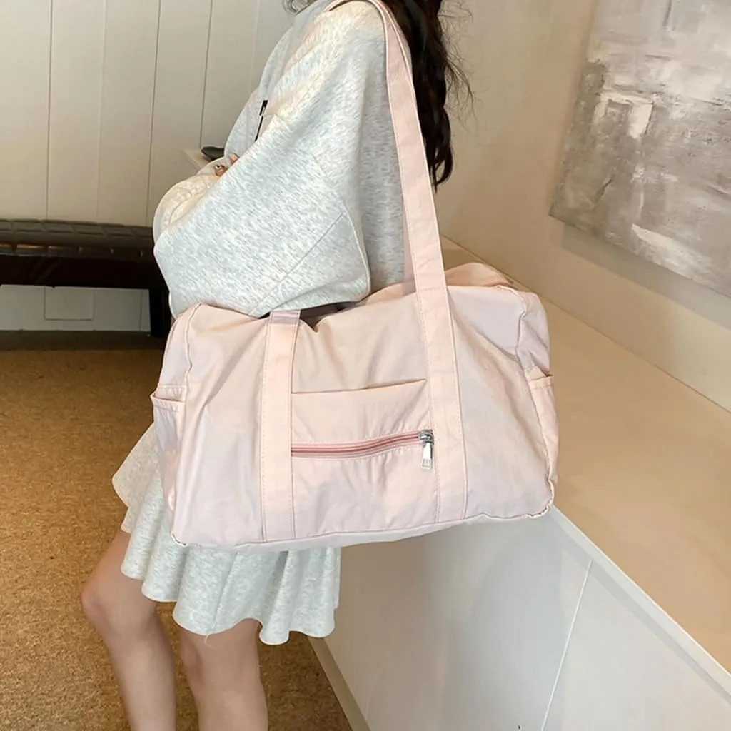 Functional Nylon Travel Shoulder Bag with Easy Access Underarm Bag for Women