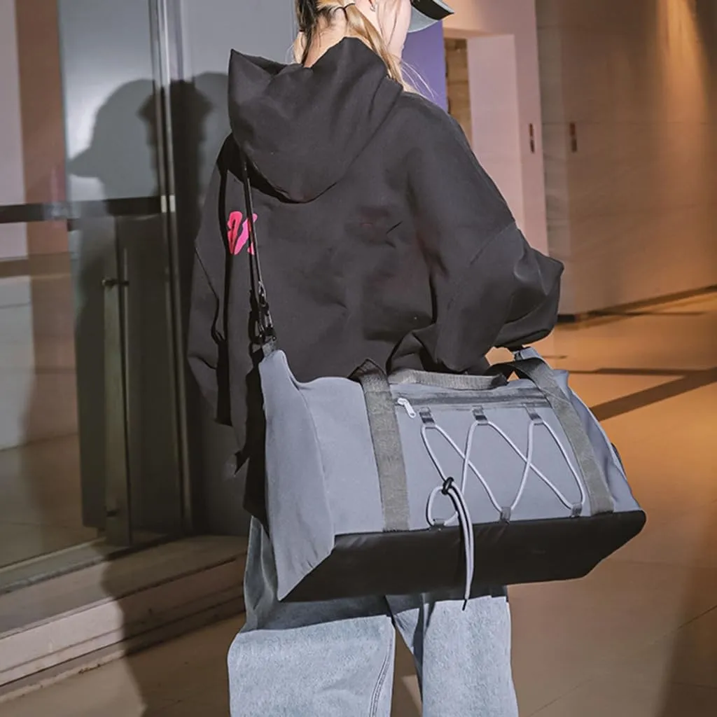 Functional Workout Duffle Bag Large Capacity with Shoe Holder Sports Gym Bag Handbag for Gym and Short Trips
