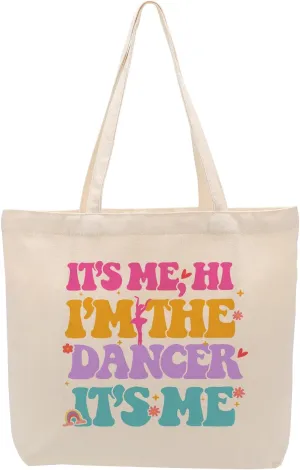 Funny Law Teacher Dancer Nurse Coach Gymnast Canvas Tote Bag for Women Shopping Beach Work Christmas Birthday