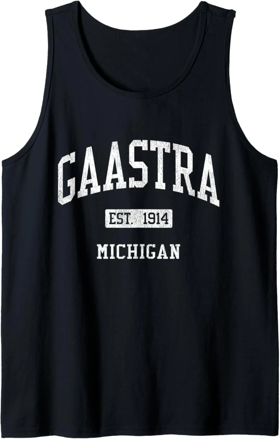 Gaastra Michigan MI JS04 Vintage Athletic Sports Tank Top