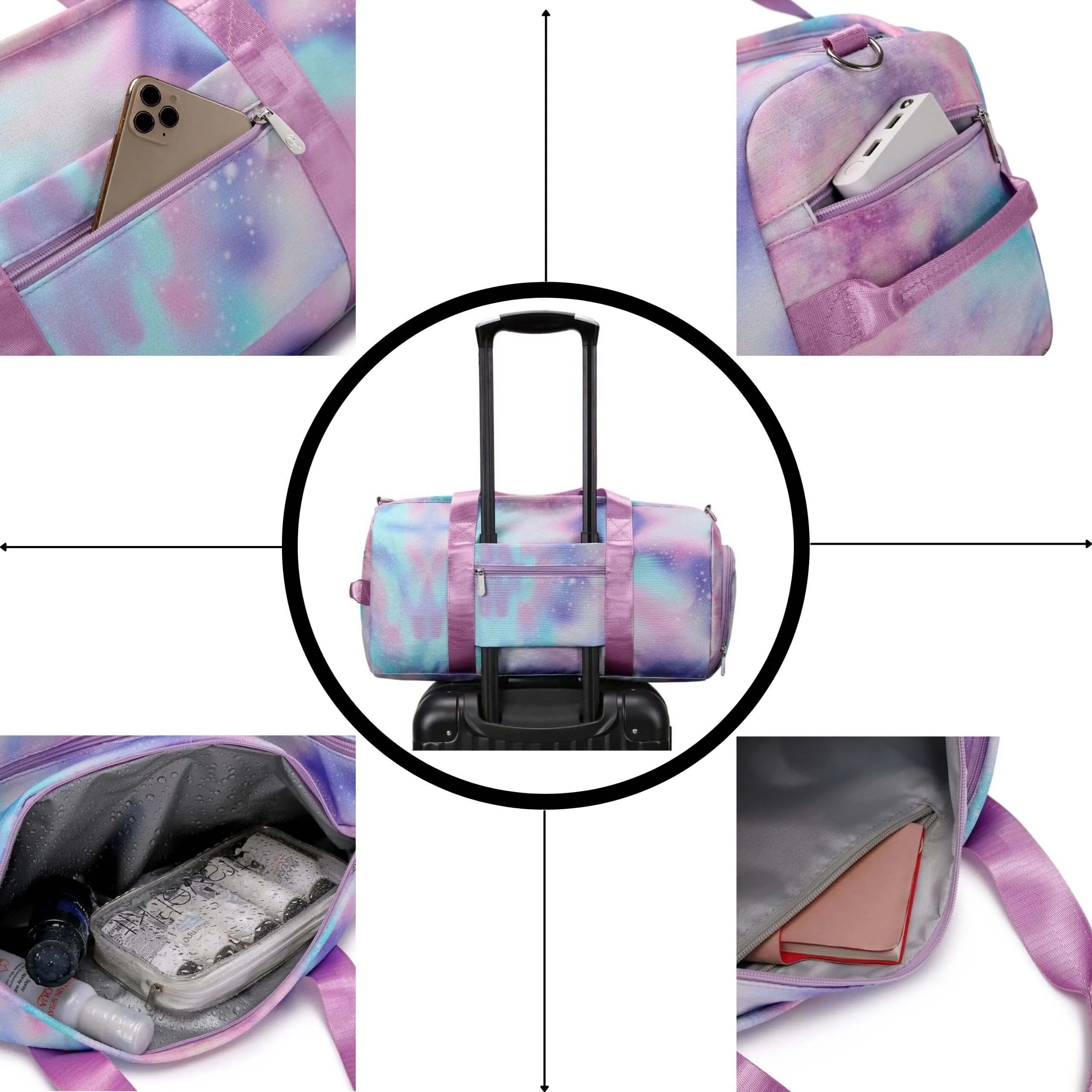 Galaxy Duffle Bag & Gym Bag