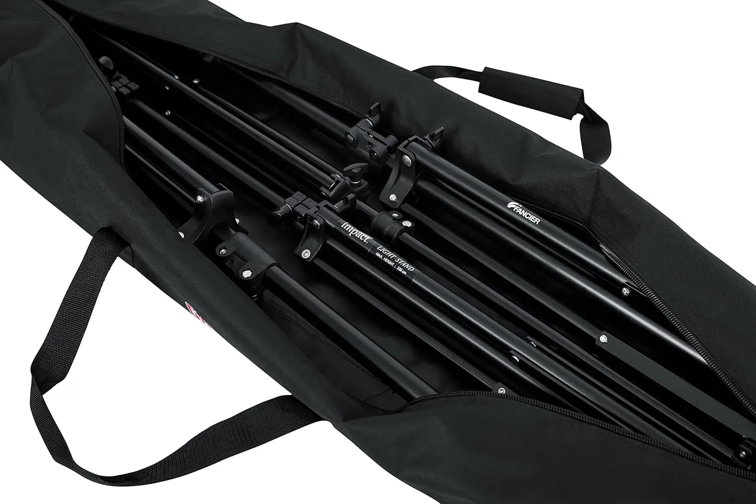 Gator Set of 2 Carry Bag with 50" Interior Holds (2) Speaker, Microphone or Lighting Stands (GPA-SPKSTDBG-50-2PK)