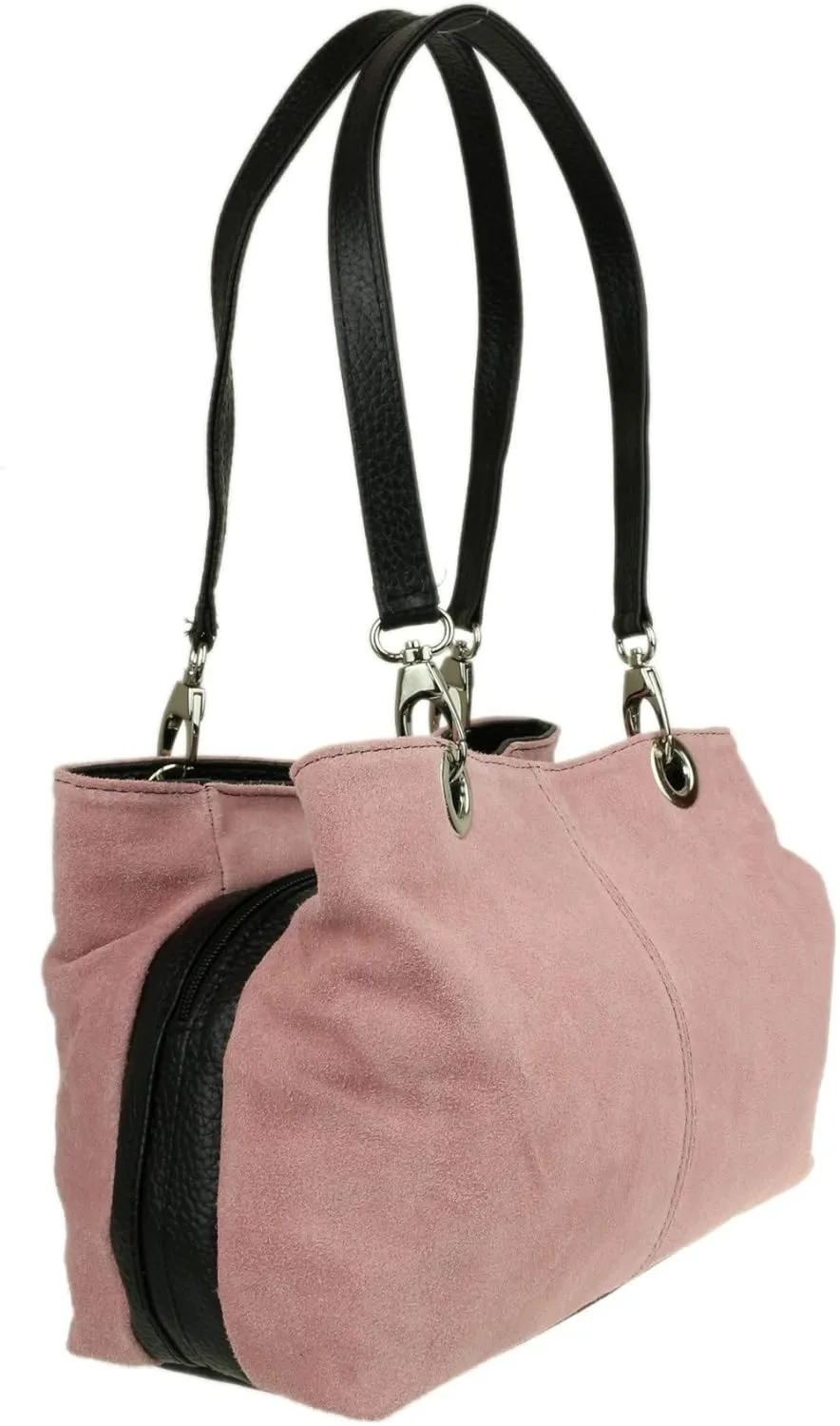 Girly HandBags Womens Italian Suede Leather Shoulder Bag