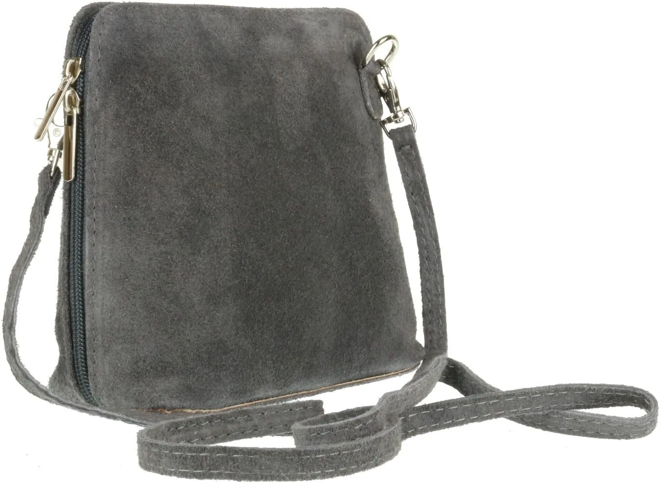 Girly HandBags Womens Suede Cross Body Animal Print Zebra Leopard Shoulder Bag