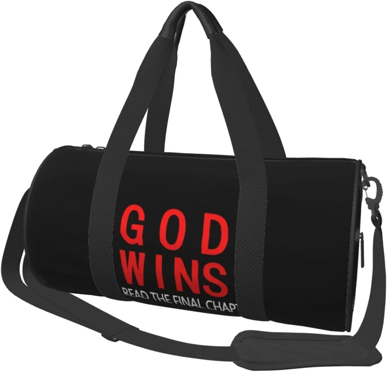 God Wins I'Ve Read The Final-Chapter Duffel Bag Gym Bag Travel Sports Tote Large Foldable Beach Swim Yoga7