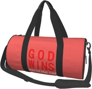 God Wins I'Ve Read The Final-Chapter Duffel Bag Gym Bag Travel Sports Tote Large Foldable Beach Swim Yoga8