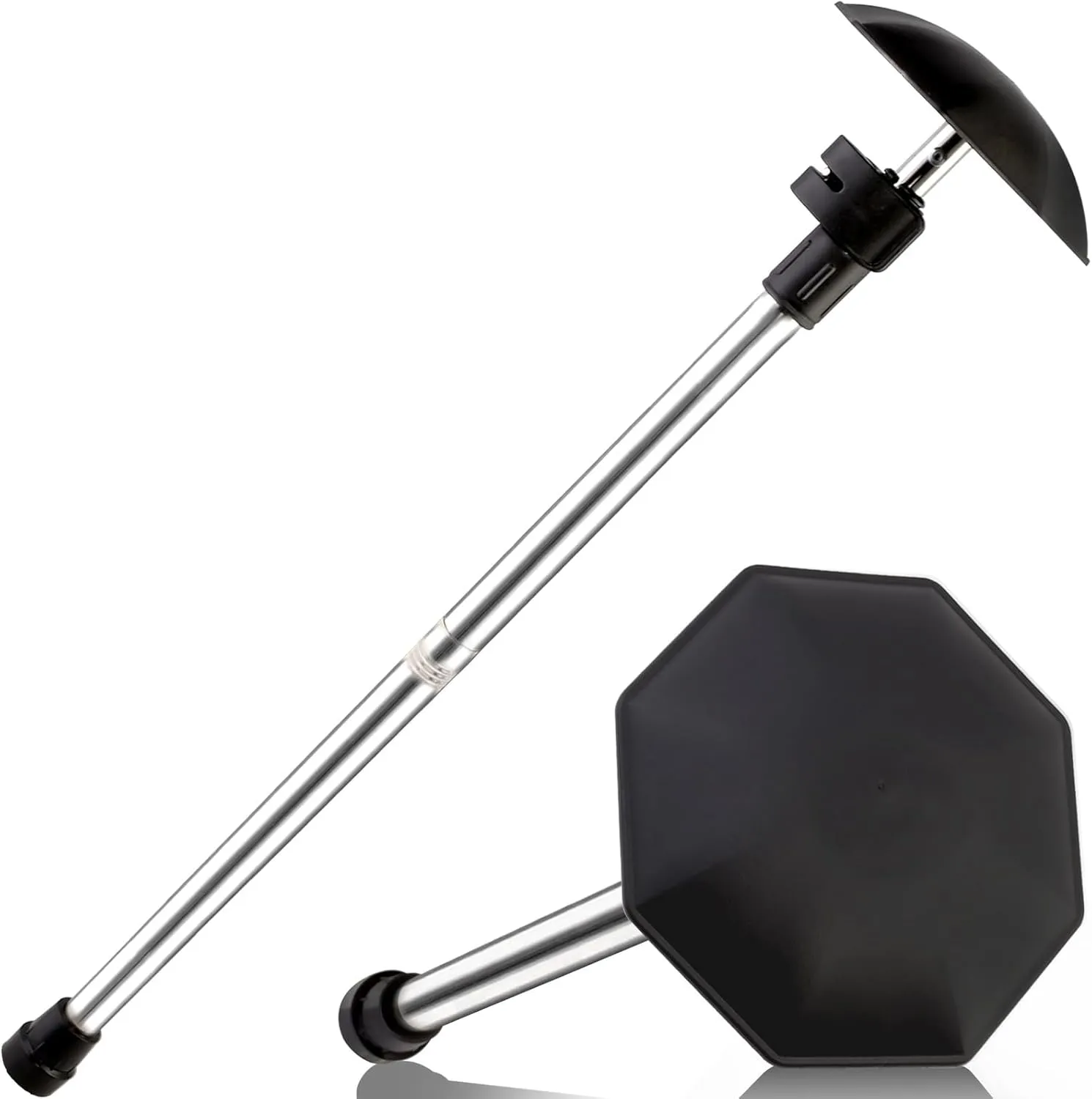 Golf Travel Bag Support Pole, 33"-60" Golf Club Travel Protector Stick for Bag Telescopic Adjustable Airlines Stiff Arm Club Protector Stainless Steel Pole