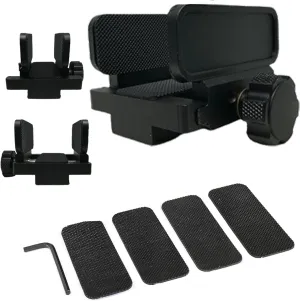 GOTICAL Ultralite with Arca-Swiss and Switcheroo Capability, Shooting Rest Head, Universal Gun Clamp for Hunting, Shooting, Dual Side jaw Open, Twist The Locking knob clockwise to Lock The clamp