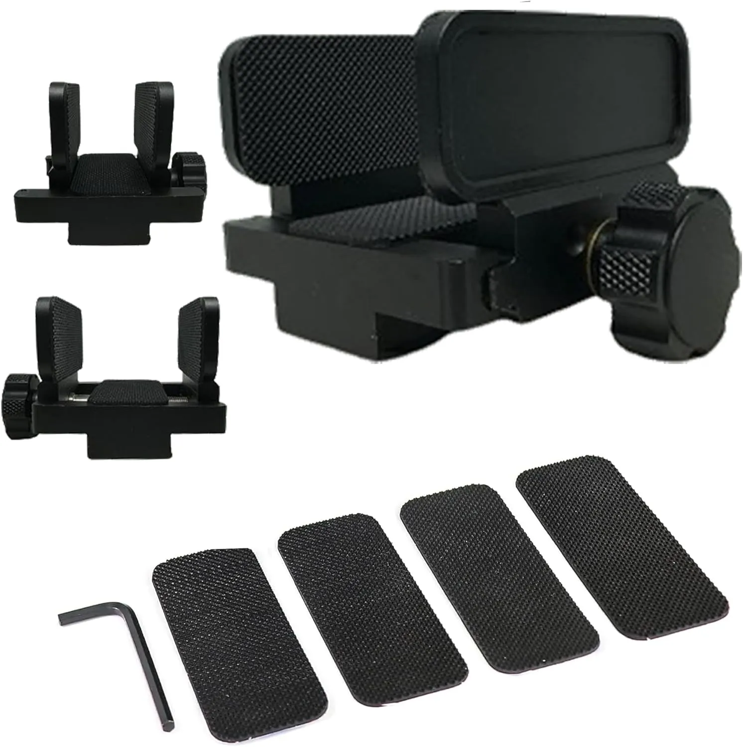 GOTICAL Ultralite with Arca-Swiss and Switcheroo Capability, Shooting Rest Head, Universal Gun Clamp for Hunting, Shooting, Dual Side jaw Open, Twist The Locking knob clockwise to Lock The clamp