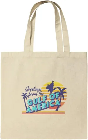 GRAPHICS & MORE Gulf of America Postcard Grocery Travel Reusable Tote Bag