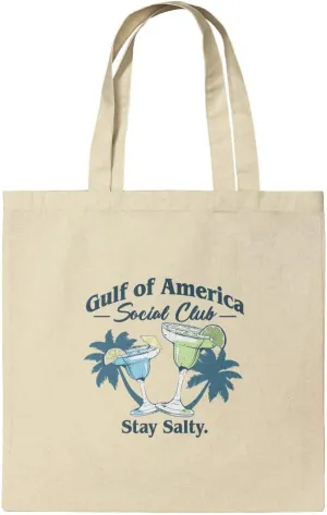 GRAPHICS & MORE Gulf of America Stay Salty Grocery Travel Reusable Tote Bag