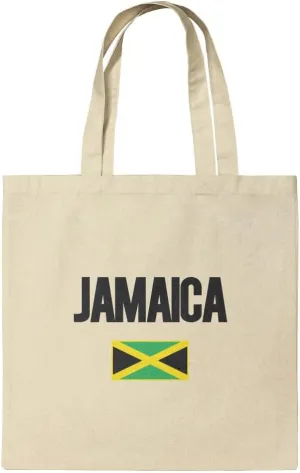 GRAPHICS & MORE Jamaica Flag Grocery Travel Reusable Tote Bag