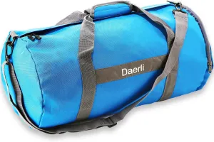 Gym Bag, 20 Inches Foldable Gym Bag for Women, Water Resistant Gym Bag with Side Pocket for Travel and Sports