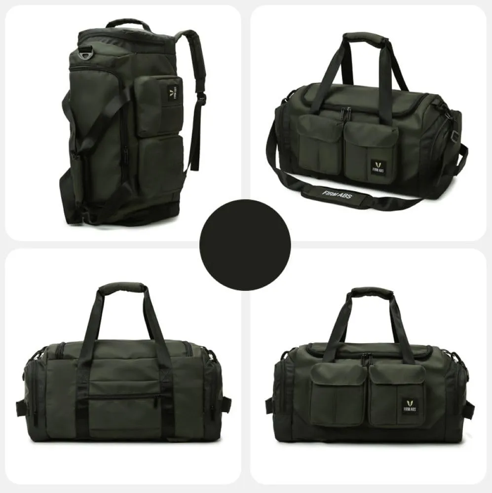 Gym Bag for Women,Sports Travel Duffel Bag, Weekender Overnight Bag with Wet Pocket and Shoes Compartment for Women, Travel,Workout,Gym, Yoga DBE-561 (Army Green)