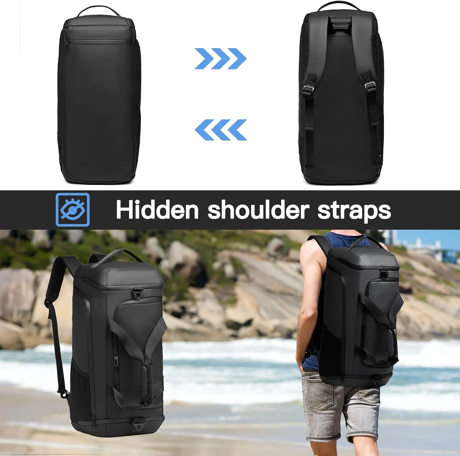 GYM DUFFEL BAG (3-IN-1)