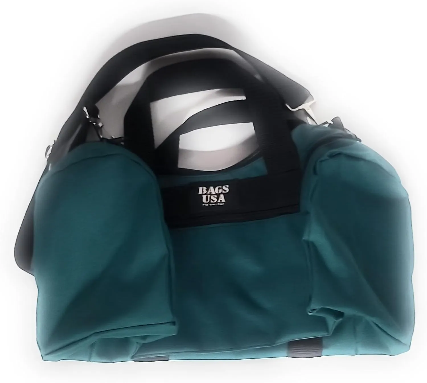 Gym Or Travel Bag Holds Personal Items,Towel, Change Of Clothes, Front Pocket For Cellphone, Keys Id And Wallet Made In USA.