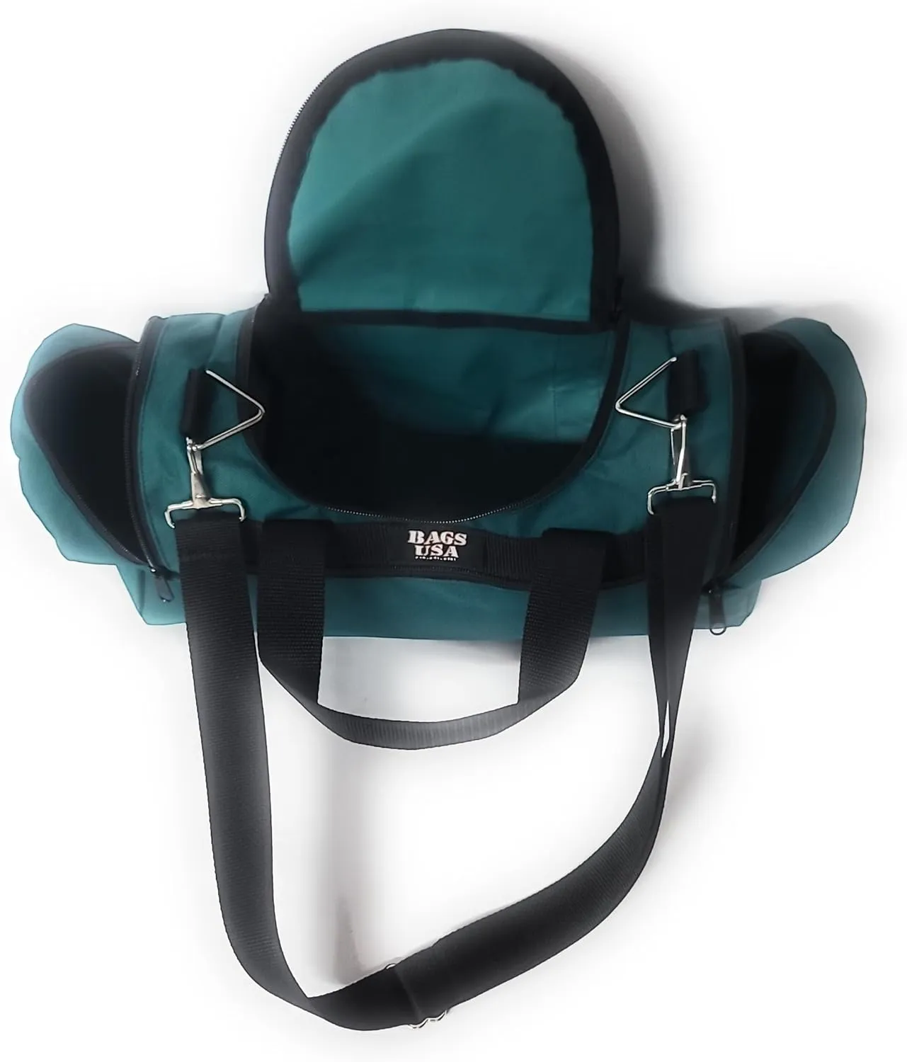 Gym Or Travel Bag Holds Personal Items,Towel, Change Of Clothes, Front Pocket For Cellphone, Keys Id And Wallet Made In USA.