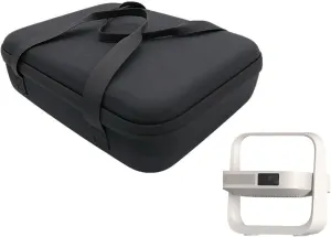 Hard Carrying Storage Case For XGIMI Elfin Flip 2024 New Projector & Multi-Angle Projector Stand, Waterproof, Shock-proof with Separate Space (black hard case)