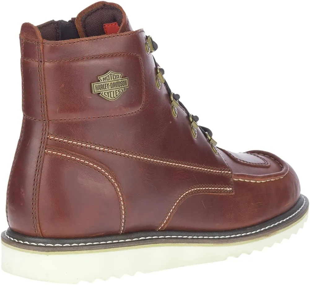 Harley-Davidson Men's Hagerman 5-Inch Brown Motorcycle Riding Boots