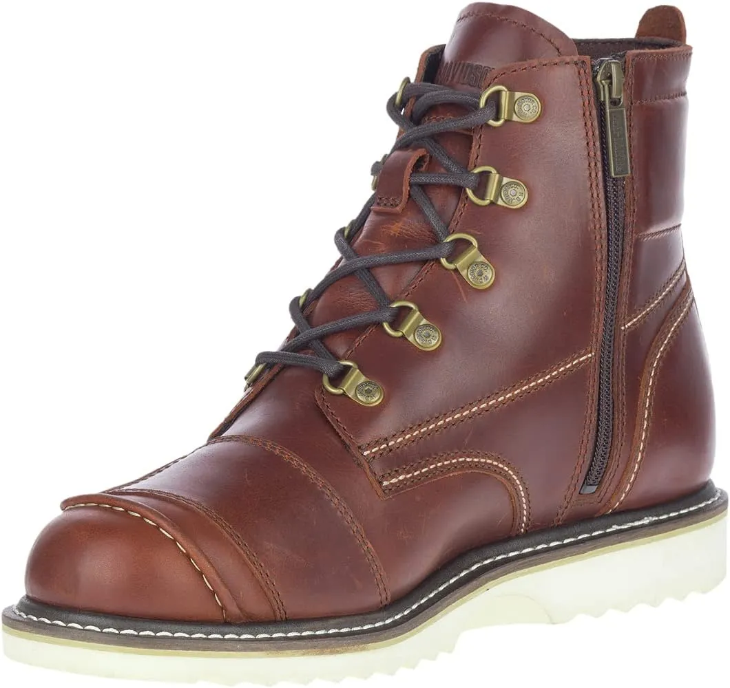 Harley-Davidson Men's Hagerman 5-Inch Brown Motorcycle Riding Boots