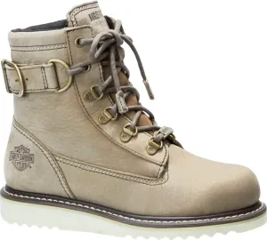 Harley-Davidson Women's Marconi Leather Motorcycle Casual Wedge Boot