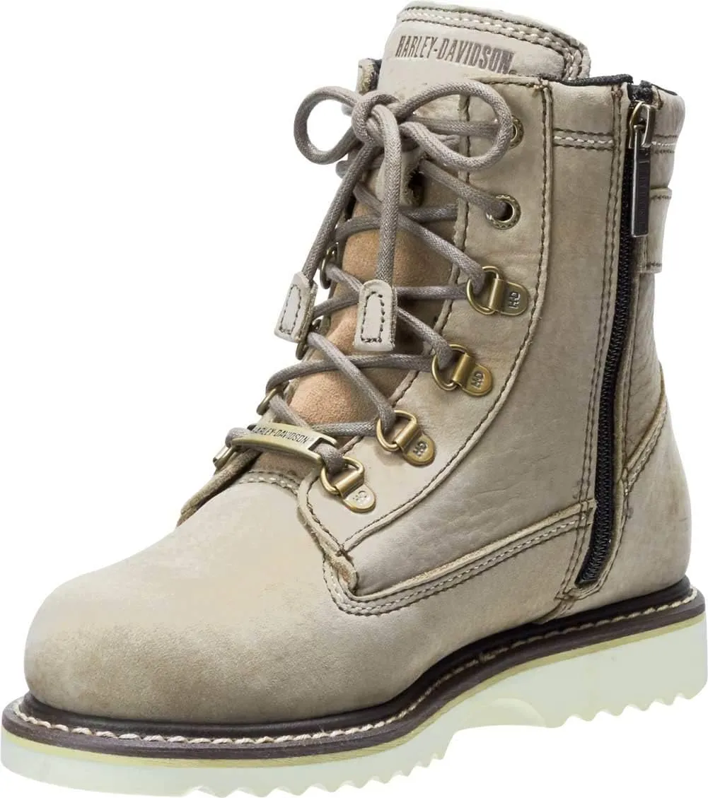 Harley-Davidson Women's Marconi Leather Motorcycle Casual Wedge Boot