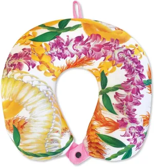 Hawaii Microfiber Neck Travel Pillow Leis of Aloha