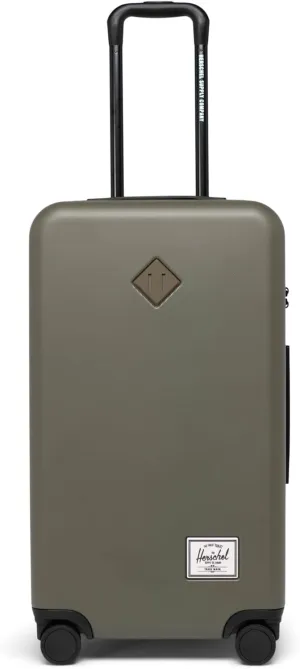 Herschel Supply Co. Unisex Heritage Hardshell Luggage, Ivy Green, Medium - 27 inch