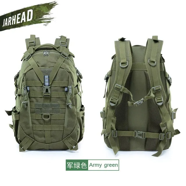 Hiking Camping Tactical Bag Reflective Military Hunting Outdoor Risk-free returns Bag Assault Camouflage Rucksack Molle Travel Backpack Daily special