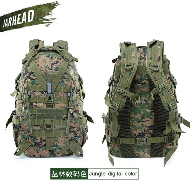 Hiking Camping Tactical Bag Reflective Military Hunting Outdoor Risk-free returns Bag Assault Camouflage Rucksack Molle Travel Backpack Daily special