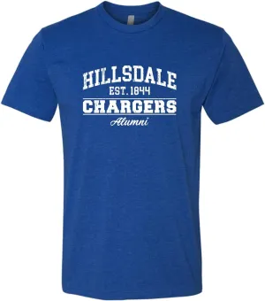 Hillsdale College Alumni Unisex Premium Short Sleeve T-Shirt - Hillsdale Chargers Apparel