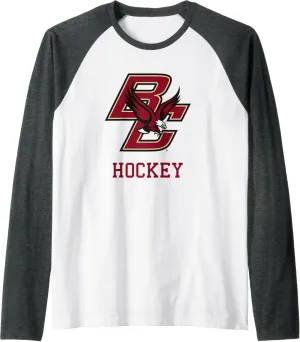 Hockey Apparel Raglan Baseball Tee