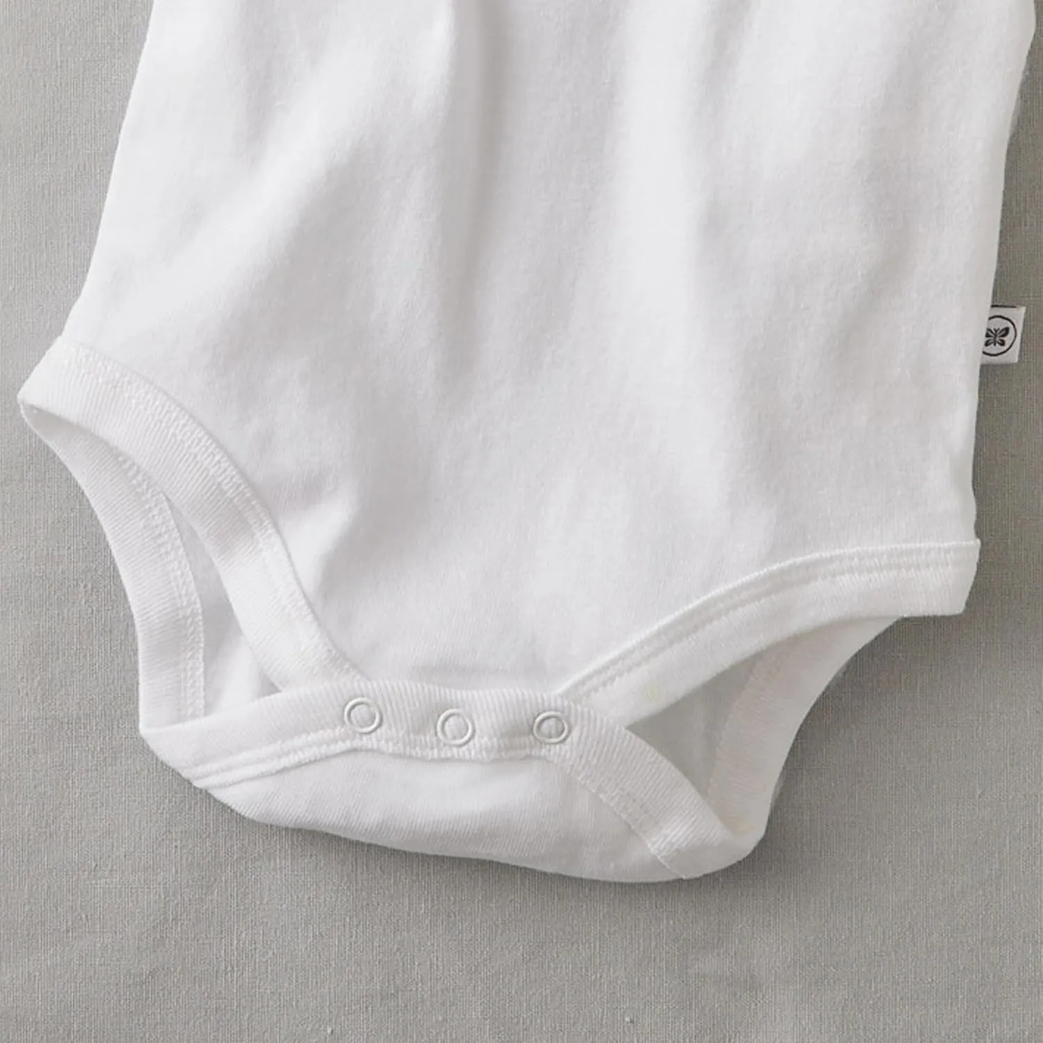 HonestBaby Baby 3-Pack Long Sleeve Bodysuits One-piece Organic Cotton for Infants