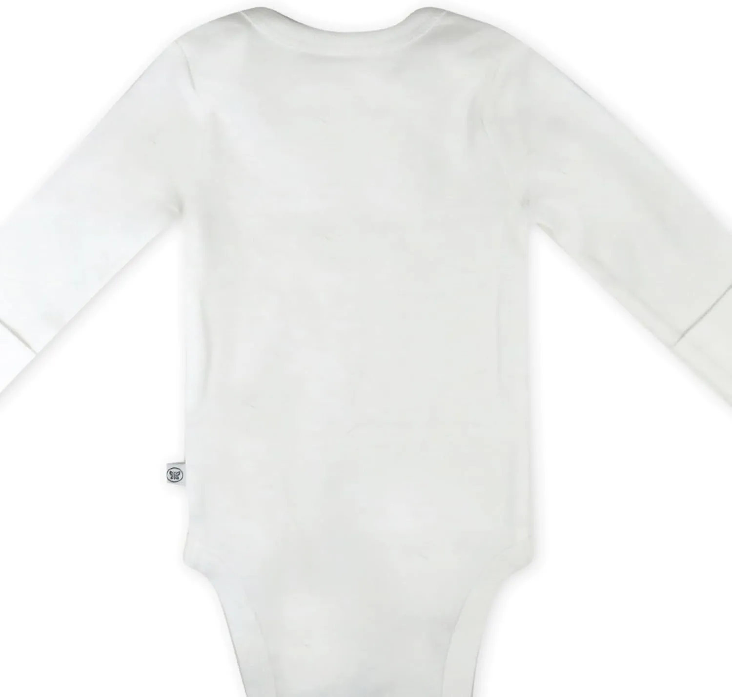 HonestBaby Baby 3-Pack Long Sleeve Bodysuits One-piece Organic Cotton for Infants
